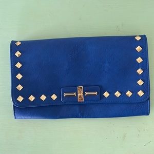 Studded Purse with Detachable Chain